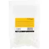 StarTech.com Abraçadeiras de 4 polegadas (10 cm) com orifício de fixação - 1/16 polegadas (2 mm) de largura, 7/8 polegadas (24 mm) de diâmetro de feixe, 18 lb (8 kg) de resistência à tração, abraçadeiras de nylon 66 autoajustáveis com orifício para parafuso, listado UL, pack de 100