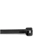 StarTech.com Abraçadeiras de 25 cm – 4 mm de largura, 68 mm de diâmetro de feixe, 22 kg de resistência à tração, abraçadeiras de nylon autoajustáveis com ponta curvada – 94V-2/UL listado, pack de 100 – preto