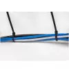 StarTech.com Abraçadeiras de 25 cm – 4 mm de largura, 68 mm de diâmetro de feixe, 22 kg de resistência à tração, abraçadeiras de nylon autoajustáveis com ponta curvada – 94V-2/UL listado, pack de 100 – preto