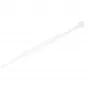StarTech.com Abraçadeiras de 4 polegadas (10 cm) – 1/16 polegadas (2 mm) de largura, 7/8 polegadas (22 mm) de diâmetro de feixe, 18 lb (8 kg) de resistência à tração, abraçadeiras de nylon autoajustáveis com ponta curvada – 94V-2/UL listado, pack de 100 – branco