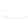 StarTech.com Abraçadeiras de 10 polegadas (25 cm) – 1/8 polegadas (4 mm) de largura, 6,8 cm de diâmetro de feixe, 22 kg de resistência à tração, abraçadeiras de nylon autoajustáveis com ponta curvada, 94V-2/UL listado, pack de 1000 – branco