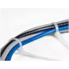 StarTech.com Abraçadeiras de 10 polegadas (25 cm) – 1/8 polegadas (4 mm) de largura, 6,8 cm de diâmetro de feixe, 22 kg de resistência à tração, abraçadeiras de nylon autoajustáveis com ponta curvada, 94V-2/UL listado, pack de 1000 – branco
