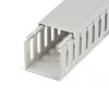 StarTech.com Tampa de canal de gestão de cabos aberta, 2 polegadas (50 mm) L x 2 polegadas (50 mm) A – 2 m de comprimento – ranhuras de 8 mm, ocultação de cabos de rede/canal de parede em PVC, máx. 80 cabos, listado UL
