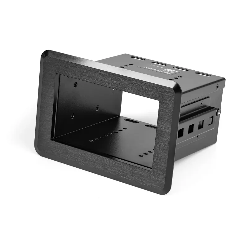 StarTech.com Dock de sala de conferências – Dock universal para portátil – HDMI 4K, Power Delivery de 60W, hub USB, GbE, áudio – Caixa de conectividade de mesa para espaços de colaboração em salas de reuniões/pequenas reuniões