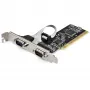 StarTech.com Placa PCI Serial Parallel Combo com duas portas série RS232 (DB9) e 1 porta paralela LPT (DB25) – Placa adaptadora combo PCI – Controlador de placas de expansão PCI – Placa PCI para impressora