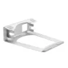 StarTech.com Suporte para portátil – Suporte elevador 2 em 1 para portátil ou suporte vertical – Ideal para Ultrabooks e MacBook Pro/Air – Suporte ergonómico inclinado para portátil de secretária – Prateado, alumínio