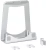 StarTech.com Suporte para portátil – Suporte elevador 2 em 1 para portátil ou suporte vertical – Ideal para Ultrabooks e MacBook Pro/Air – Suporte ergonómico inclinado para portátil de secretária – Prateado, alumínio