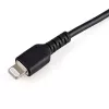 StarTech.com Cabo USB-A para Lightning preto robusto de 30cm – Cabo de carregamento/sincronização USB Type-A para Lightning em fibra de aramida heavy-duty – Certificado Apple MFi iPad/iPhone 12