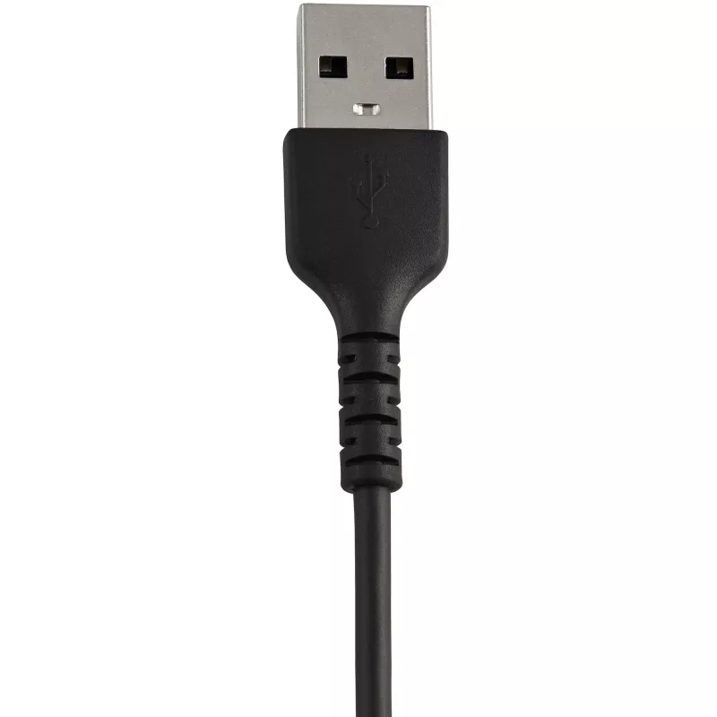 StarTech.com Cabo USB-A para Lightning preto robusto de 30cm – Cabo de carregamento/sincronização USB Type-A para Lightning em fibra de aramida heavy-duty – Certificado Apple MFi iPad/iPhone 12