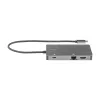StarTech.com Adaptador multiporta USB-C – Dock de viagem HDMI 4K 30Hz ou VGA – Hub USB 3.0 5Gbps (portas USB-A/USB-C) – Power Delivery 100W – SD/Micro SD – GbE – Cabo de 30cm – Mini dock USB-C