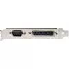 StarTech.com Placa PCIe com porta série e paralela – Placa adaptadora combo PCI-Express com 1 porta paralela DB25 e 1 porta série RS232 – Placa de expansão/controlador – Placa PCIe para impressora