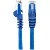 StarTech.com Cabo Ethernet CAT6 de 1m – LSZH (Low Smoke Zero Halogen) – Cabo de rede patch UTP 10 Gigabit 250Mhz 100W PoE RJ45 10GbE, proteção do encaixe com alívio de tensão – Azul, CAT 6, verificado ETL, 24AWG