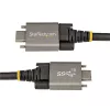 StarTech.com Cabo USB-C de 50cm (20″) com fixação lateral por parafuso 10Gbps – Cabo USB 3.1/3.2 Gen 2 Type-C – Carregamento Power Delivery 100W (5A), DP Alt Mode – Bloqueio duplo por parafuso – Cabo USB-C carregar/sincronizar