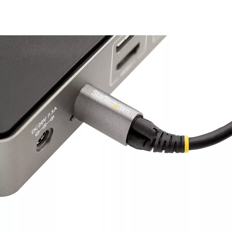 StarTech.com Cabo USB-C de 50 cm com bloqueio superior por parafuso 10 Gbit/s – Cabo USB 3.1/3.2 Gen 2 Type-C – Carregamento Power Delivery 100 W (5 A), DP Alt Mode – Bloqueio simples por parafuso, cabo USB-C carregar/sincronizar