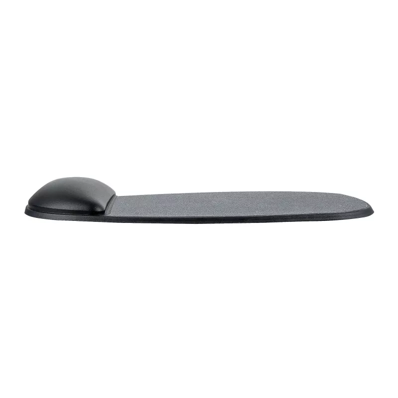 StarTech.com Tapete de rato com apoio de pulso, 6,7 x 7,1 x 0,8 polegadas (17 x 18 x 2 cm), tapete de rato ergonómico com apoio de pulso, almofada de pulso de secretária com base PU antiderrapante, tapete de rato em gel almofadado com apoio de pulso