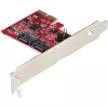 StarTech.com Placa SATA PCIe – Placa de expansão SATA PCIe de 2 portas – 6Gbps – Full/Low Profile – Adaptador/controlador PCI Express para SATA – ASM1062R SATA RAID – Conversor PCIe para SATA