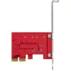 StarTech.com Placa SATA PCIe – Placa de expansão SATA PCIe de 2 portas – 6Gbps – Full/Low Profile – Adaptador/controlador PCI Express para SATA – ASM1062R SATA RAID – Conversor PCIe para SATA