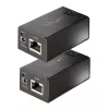 StarTech.com Extensor USB 2.0 de 150 m (492 ft) através de cabo Ethernet Cat5e/Cat6, extensor USB com alimentação externa via cabo RJ45/rede, extensor/adaptador USB através de cabo Ethernet