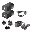 StarTech.com Extensor USB 2.0 de 150 m (492 ft) através de cabo Ethernet Cat5e/Cat6, extensor USB com alimentação externa via cabo RJ45/rede, extensor/adaptador USB através de cabo Ethernet