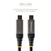 StarTech.com Cabo USB-C de 20 polegadas (50 cm) 10 Gbit/s – Cabo USB 3.1 Type-C – Carregamento Power Delivery 100 W (5 A), DP Alt Mode – Cabo USB-C para portátil/telefone/dispositivo USB-C – Carregar/sincronizar
