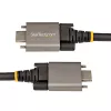 StarTech.com Cabo USB-C de 0,91 m com bloqueio lateral por parafuso 10 Gbit/s – Cabo USB-C certificado USB-IF – Cabo USB 3.1/3.2 Gen 2 Type-C – Carregamento Power Delivery 100 W (5 A), DP Alt Mode – Bloqueio duplo por parafuso – Cabo USB-C carregar/sincronizar