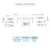 StarTech.com Cabo USB-C para Lightning de 1m (3ft), certificado MFi, cabo espiral para carregamento de iPhone, preto, revestimento TPE robusto fibra de aramida, cabo espiral Lightning durável