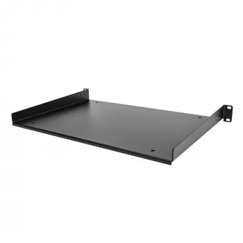 StarTech.com Prateleira de rack 1U para servidor – Prateleira cantilever universal para rack de 19 polegadas e armário de equipamento de rede – Design durável – Capacidade de peso 55lb/25kg – Bandeja de 12 polegadas de profundidade