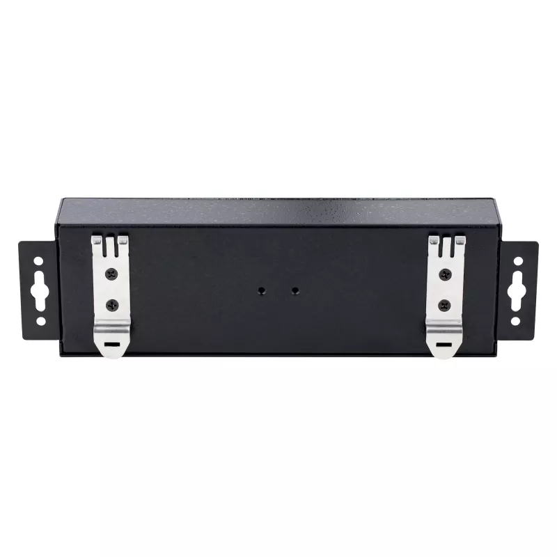 StarTech.com Hub USB 2.0 Industrial de 10 portas, hub USB robusto com proteção ESD nível 4, hub USB-A para montagem em calha DIN/parede/secretária, expansão de portas USB com conectores bloqueáveis, hub USB multiporta