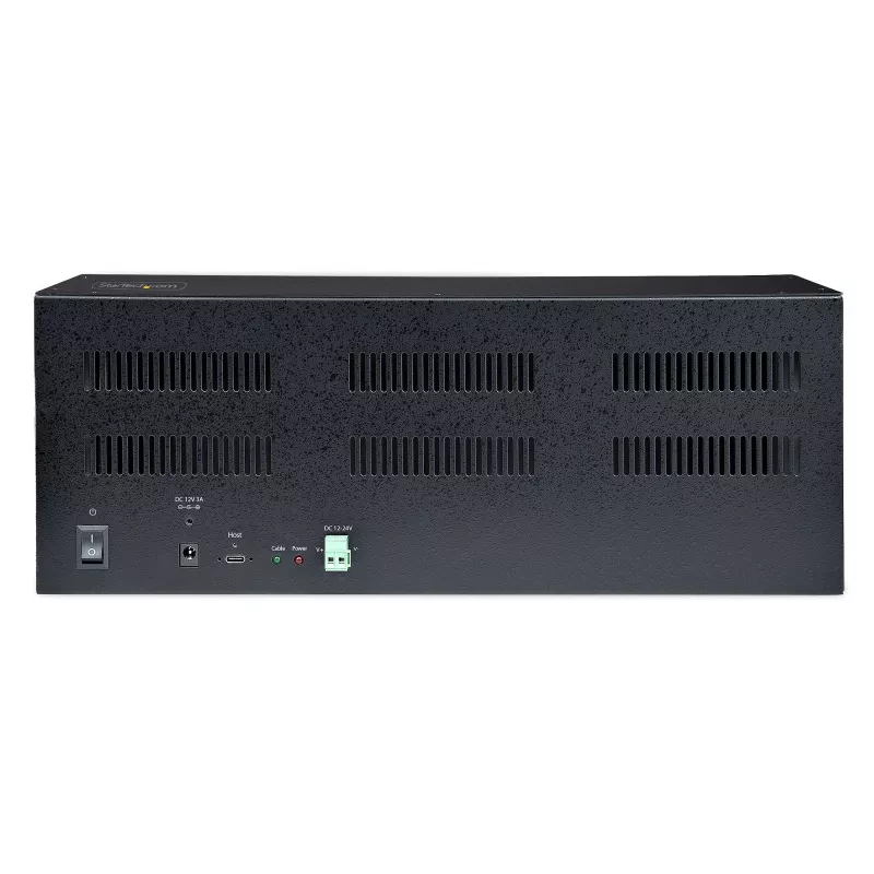 StarTech.com Chassis de expansão PCIe de 4 slots com placa anfitriã PCIe x2, PCIe 2.0 – 10 Gbit/s, slots PCIe externos para desktops/servidores, caixa/adaptador de expansão PCI Express, 4 slots PCIe x1