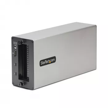 StarTech.com Caixa de expansão PCIe Thunderbolt 3 de slot duplo