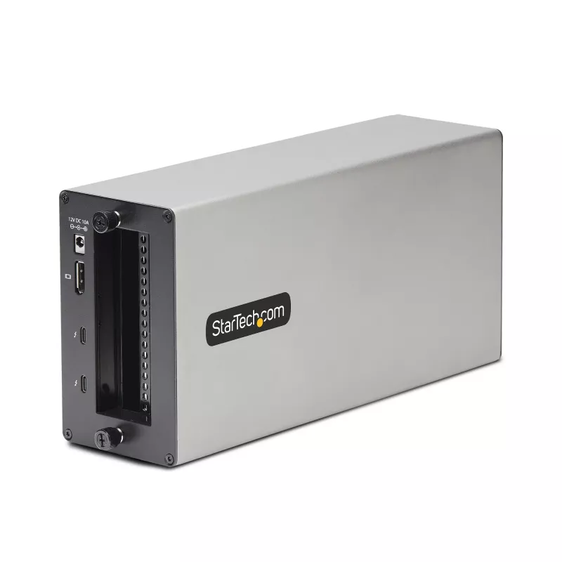 StarTech.com Caixa de expansão PCIe Thunderbolt 3 de slot duplo