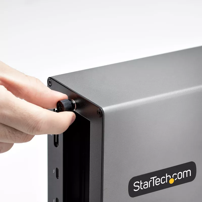 StarTech.com Caixa de expansão PCIe Thunderbolt 3 de slot duplo