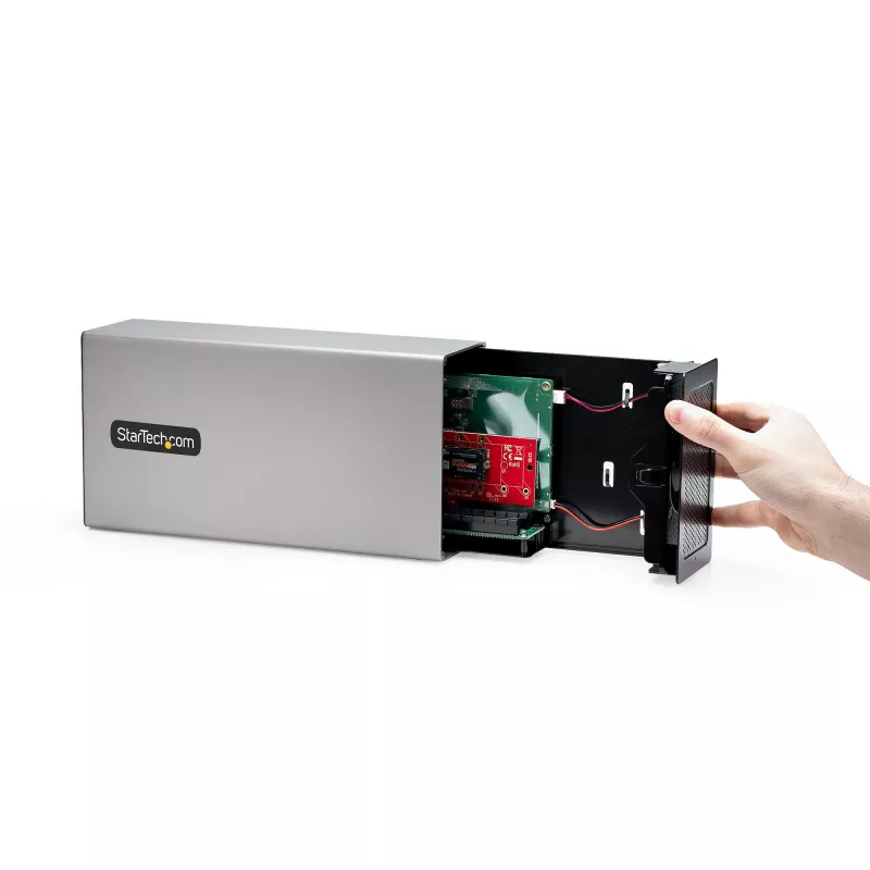StarTech.com Caixa de expansão PCIe Thunderbolt 3 de slot duplo