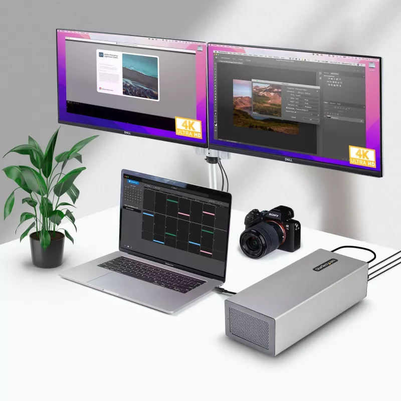 StarTech.com Caixa de expansão PCIe Thunderbolt 3 de slot duplo