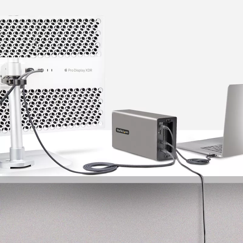 StarTech.com Caixa de expansão PCIe Thunderbolt 3 de slot duplo