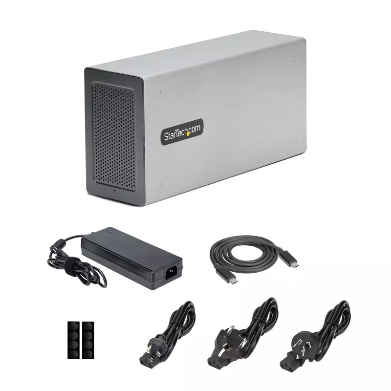 StarTech.com Caixa de expansão PCIe Thunderbolt 3 de slot duplo