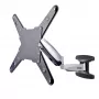 StarTech.com Suporte de parede VESA para TV, suporte de parede de TV Full-Motion ajustável para ecrãs de 23 a 55 polegadas, suporte de TV plano suporta 30 kg, suporte de parede de TV extensível/inclinável/orientável