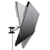 StarTech.com Suporte de parede VESA para TV, suporte de parede de TV Full-Motion ajustável para ecrãs de 23 a 55 polegadas, suporte de TV plano suporta 30 kg, suporte de parede de TV extensível/inclinável/orientável