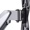 StarTech.com Suporte de parede VESA para TV, suporte de parede de TV Full-Motion ajustável para ecrãs de 23 a 55 polegadas, suporte de TV plano suporta 30 kg, suporte de parede de TV extensível/inclinável/orientável