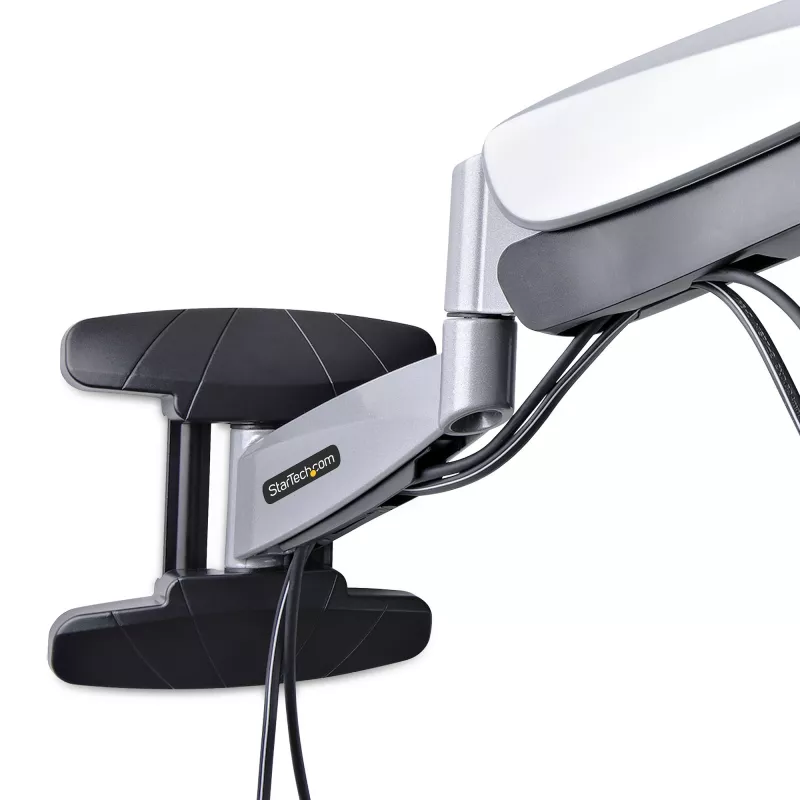 StarTech.com Suporte de parede VESA para TV, suporte de parede de TV Full-Motion ajustável para ecrãs de 23 a 55 polegadas, suporte de TV plano suporta 30 kg, suporte de parede de TV extensível/inclinável/orientável