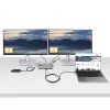 StarTech.com Cabo Thunderbolt 4 ativo de 2m, 40 Gbit/s, Power Delivery 100W, vídeo 4K/8K, cabo Thunderbolt certificado Intel – Compatível com USB4/Thunderbolt 4/USB 3.2/USB Type-C/DisplayPort/Thunderbolt 3