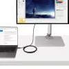 StarTech.com Cabo Thunderbolt 4 ativo de 2m, 40 Gbit/s, Power Delivery 100W, vídeo 4K/8K, cabo Thunderbolt certificado Intel – Compatível com USB4/Thunderbolt 4/USB 3.2/USB Type-C/DisplayPort/Thunderbolt 3