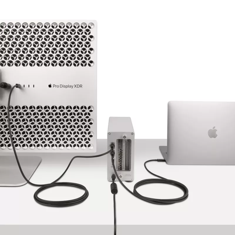 StarTech.com Cabo Thunderbolt 4 ativo de 2m, 40 Gbit/s, Power Delivery 100W, vídeo 4K/8K, cabo Thunderbolt certificado Intel – Compatível com USB4/Thunderbolt 4/USB 3.2/USB Type-C/DisplayPort/Thunderbolt 3