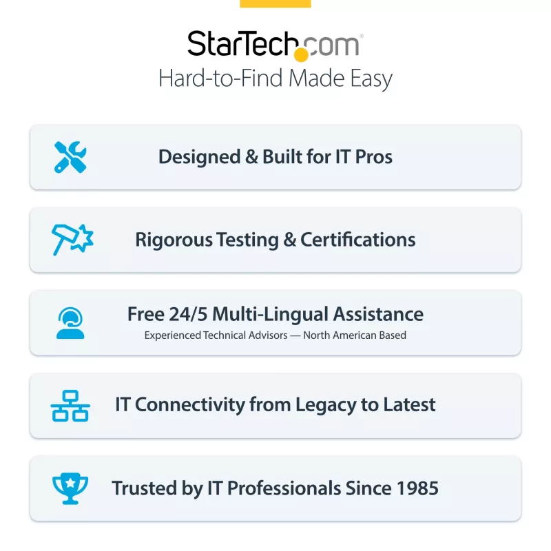 StarTech.com Cabo Thunderbolt 4 ativo de 2m, 40 Gbit/s, Power Delivery 100W, vídeo 4K/8K, cabo Thunderbolt certificado Intel – Compatível com USB4/Thunderbolt 4/USB 3.2/USB Type-C/DisplayPort/Thunderbolt 3