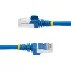 StarTech.com Cabo Ethernet CAT6a de 7m – Azul – Low Smoke Zero Halogen (LSZH) – Cabo de rede patch S/FTP 10GbE 500MHz 100W PoE++ RJ-45 sem proteção do encaixe com alívio de tensão