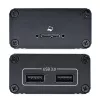 StarTech.com Extensor USB 3.0 de 2 portas sobre fibra multimodo OM3 – LC/LC – hub USB-A de 2x 5 Gbit/s – alcance de 350 m (1150 pés) – extensor USB de fibra ótica duradouro – extensor USB ótico