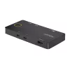 StarTech.com Comutador KVM USB-C de 2 portas, monitor HDMI 4K 60Hz único, portas duplas de Power Delivery 100W pass-through, alimentado por bus, compatível com USB Type-C/USB4/Thunderbolt 3/4 – fator de forma pequeno