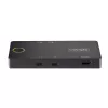 StarTech.com Comutador KVM USB-C de 2 portas, monitor HDMI 4K 60Hz único, portas duplas de Power Delivery 100W pass-through, alimentado por bus, compatível com USB Type-C/USB4/Thunderbolt 3/4 – fator de forma pequeno