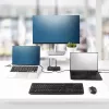 StarTech.com Comutador KVM USB-C de 2 portas, monitor HDMI 4K 60Hz único, portas duplas de Power Delivery 100W pass-through, alimentado por bus, compatível com USB Type-C/USB4/Thunderbolt 3/4 – fator de forma pequeno