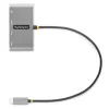 StarTech.com Hub USB-C de 3 portas com Ethernet - 3x USB-A - Ethernet Gigabit - USB 3.0 5Gbps - alimentado por bus - cabo host USB Type-C de 1ft/30cm - GbE - hub USB-C para USB-A portátil